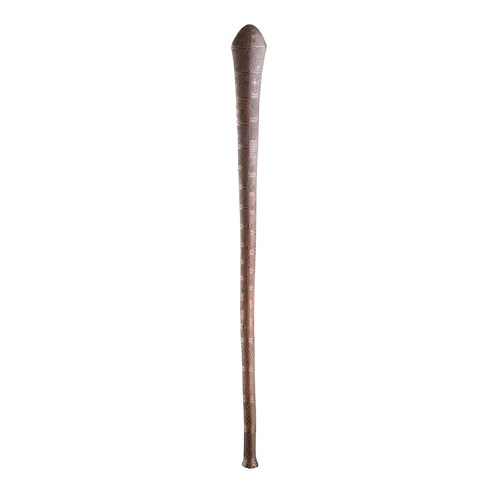 Polynesian Tongan Ironwood War Club of ‘Apai’Apai’ Form